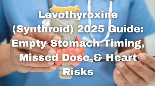 Levothyroxine (Synthroid) 2025 Guide: Empty Stomach Timing, Missed Dose & Heart Risks - Nudge Health