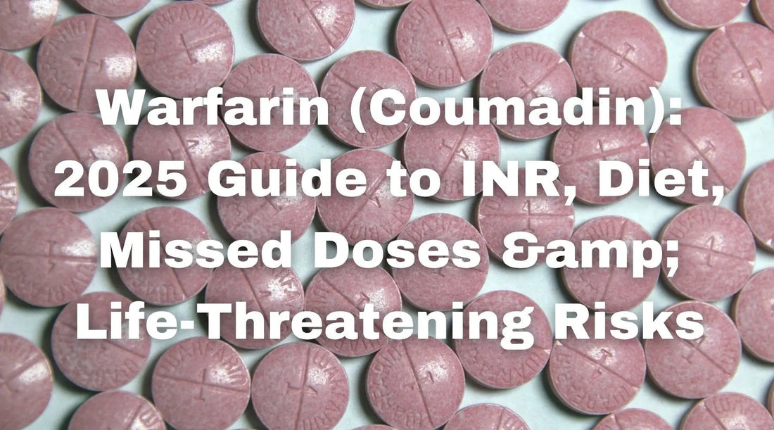 Warfarin (Coumadin): 2025 Guide to INR, Diet, Missed Doses & Life-Threatening Risks - Nudge Health