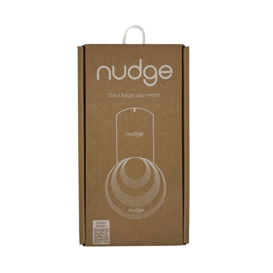 Nudge Medication Tracking Device Recyclable Packaging